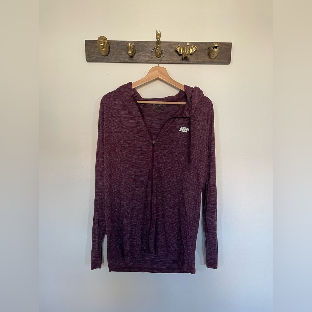 Men's Performance Jacket in Maroon by Undefeated